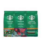 星巴克（Starbucks）精细研磨咖啡黑咖啡全口味3袋装 乌拉圭进口