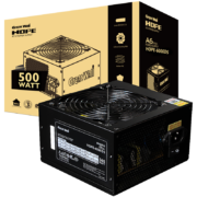 再降价，Plus会员:长城（GreatWall）额定500W HOPE-6000DS电脑电源 （双8PIN/台系主电容/75cm长线材/温控风扇/宽幅）