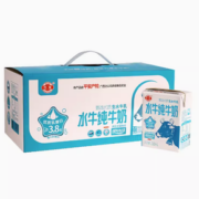 88VIP！石埠 水牛奶纯牛奶 200ml*10盒