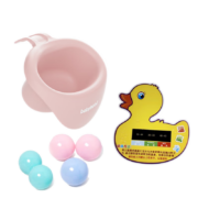 概率券：世纪宝贝 babyhood 沐浴大礼包 小漏勺+感温卡+海洋球5个+浴盆浴桶 颜色随机