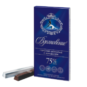 爱莲巧 进口扁桃仁味黑巧克力 100g*3盒