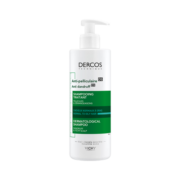 薇姿（VICHY）DERCOS绿标 1%二硫化硒+0.9%水杨酸 缓解头痒控油去屑洗发水390ml