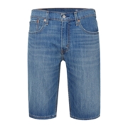Levi's冰酷系列2023春季新品男士牛仔短裤五分裤休闲百搭磨破设计