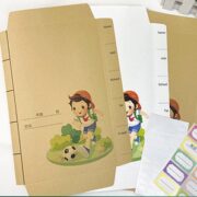 小学生牛皮纸包书皮（10个装，赠标签及双面胶）券后5.1元包邮