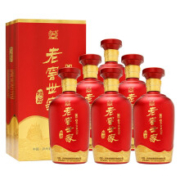 PLUS会员：泸州老窖 世家精品 52度白酒 500ml*6瓶