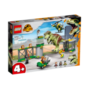 乐高（LEGO）积木侏罗纪世界76944霸王龙脱逃记4岁+儿童玩具六一儿童节礼物
