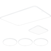 雷士（NVC）LED吸顶灯简约客厅舒适光小白系列灯具全屋智控高显灯饰白雪A