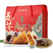 plus会员：五芳斋 礼嘉兴特产 粽子咸蛋酱鸭五芳永瑞礼盒1580g*2件