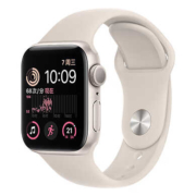 京东百亿补贴：苹果（Apple） watch苹果手表se2 星光色 标配 44mm GPS款