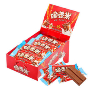 京东百亿补贴：脆香米 牛奶夹心巧克力盒装 192g