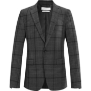 太平鸟男装 灰色商务休闲西服外套西装BYBAB3X31