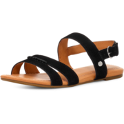 UGG2023夏季新品女士舒适透气罗马凉鞋休闲平底沙滩鞋 1136789 BLK | 黑色 36