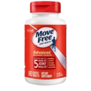 【自营】美国MoveFree益节氨糖维骨力氨基葡萄糖软骨素红瓶80粒