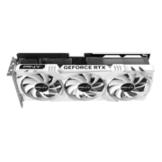 必恩威（PNY）GeForce RTX4070Ti 12GB Gaming VERTO LED掌控者性能版三风扇电竞游戏显卡 白色款