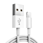 斯泰克 Lightning 2.1A 数据线 TPE 1m 白色