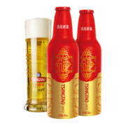 青岛啤酒鸿运当头啤酒355ml*12瓶