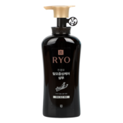 吕(Ryo)黑吕毛根营养洗发水490ml  改善脱发 滋养头皮  黑金版