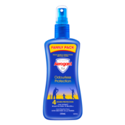 Aerogard澳乐家澳洲进口户外防蚊喷雾防蚊叮咬驱蚊水 驱蚊液250ml【主】