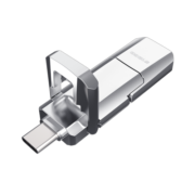 爱国者 Type-C双U口高速固态U盘USB3.2读520MB/s写420MB/s手机U盘U393 【256GB-移动固态硬盘传输体验】