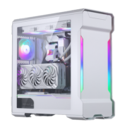 PHANTEKS 追风者 518XTG 幻影白 电竞水冷电脑铝机箱(双360水冷/竖装3槽显卡/3联14cm ARGB风扇/Type-C接口)