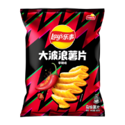 需抢券:乐事（Lay's）休闲零食 大波浪薯片辛辣味 135克