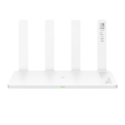 PLUS会员：HUAWEI 华为 AX6 双频7200M 家用千兆无线路由器 Wi-Fi 6 单个装 黑色