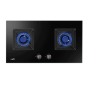 华帝（VATTI）燃气灶家用台式嵌入式 4.5kW猛火灶高热效易打理钢化玻璃双灶台灶具 JZY-i10052B（液化气）