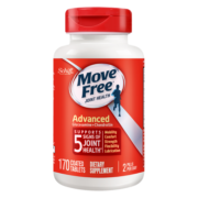 Move Free益节氨糖红瓶 软骨素钙片维骨力 美国进口成人中老年补钙骨质健康骨骼关节宝安糖尿酸营养保健品