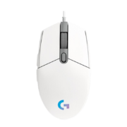 PLUS会员、需学生认证：罗技（G） G102 二代 有线鼠标 8000DPI RGB 白色
