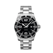 浪琴(Longines)瑞士手表 康卡斯潜水系列 机械钢带男表 L38414566