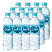 PLUS会员、概率券: 白山水 长白山天然火山矿泉水 富含偏硅酸 500ml*12瓶