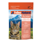 FelineNatural新西兰进口k9猫罐头袋装主食餐包盛宴包湿粮餐包85g