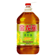 金龙鱼 醇香菜籽油5L/桶装 菜籽油 餐饮食堂商用食用油家用炒菜油