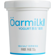 OarmiLk吾岛无蔗糖海盐风味酸乳低温酸奶大桶分享装单杯发酵720g*1桶