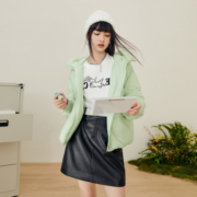 PEACEBIRD WOMEN 太平鸟女装 女士连帽羽绒外套 A7ACC413041