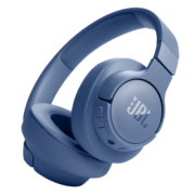 JBL TUNE 720BT 头戴式无线耳机 纯正低频音效 蓝牙5.3 免提通话 音乐游戏网课超长续航 深海蓝
