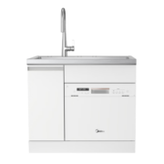 美的（Midea）洗碗机台式【销冠单品】M10 家用洗碗机 高温除菌干燥 双层碗篮水果洗 台式免安装 台式【M10】高温除菌+双层 4套