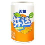 Coca-Cola 可口可乐 芬达无糖碳酸饮料果味汽水200ml*12罐