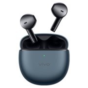 vivo TWS Air Pro 真无线蓝牙耳机 原石蓝  更沉浸 更好听 半入耳主动降噪 3D环绕低音 30h超长续航