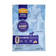 概率券：麦富迪 狗粮 barf生骨肉冻干天然粮 新西兰鹿肉+俄罗斯鳕鱼 全价全期 100g