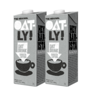 OATLY 噢麦力 咖啡大师燕麦奶1L 植物蛋白饮料 咖啡大师1L*2盒