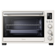 美的（Midea）遇见Q20系列 家用多功能电烤箱 40L大容量 独立控温 搪瓷内胆 热风循环 PT4012W