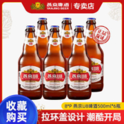 燕京啤酒U8500ml*6瓶小度特酿啤酒尝鲜体验装整箱瓶装 燕京u8啤酒