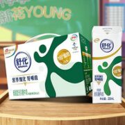 SHUHUA 舒化 奶无乳糖牛奶低脂型220ml*24盒/箱零乳糖好吸收