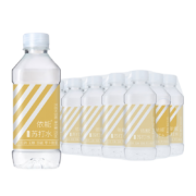 Plus会员:依能 原味经典 无糖无汽弱碱 苏打水饮料 350ml*15瓶 塑膜装 饮用水
