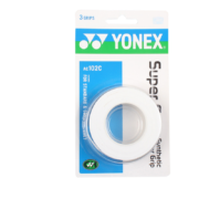 YONEX 尤尼克斯 羽毛球拍手胶 AC102C 白色 3条装