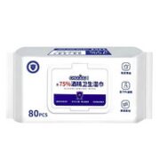 雾枫 75%酒精湿巾 80抽*7包