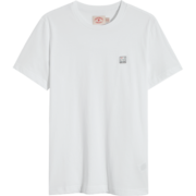 布克兄弟（BrooksBrothers）男士美式休闲纯棉圆领短袖T恤 1001-白色 L