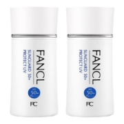 【自营】Fancl芳珂防晒霜SPF50+60ml*2 隔离霜面部身体防晒乳物理