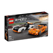 京东百亿补贴：LEGO 乐高 Speed超级赛车系列 76918 迈凯伦 Solus GT 与迈凯伦 F1 LM